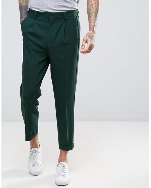 Green Straight Pant
