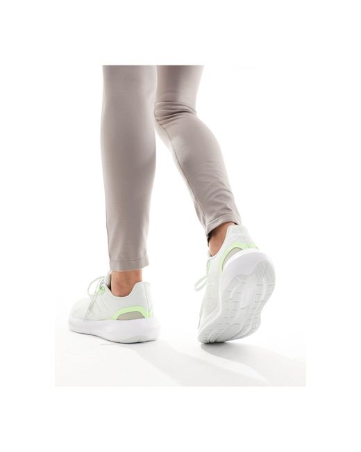 Adidas running - runfalcon 3.0 - baskets - et citron vert Adidas Originals en coloris White