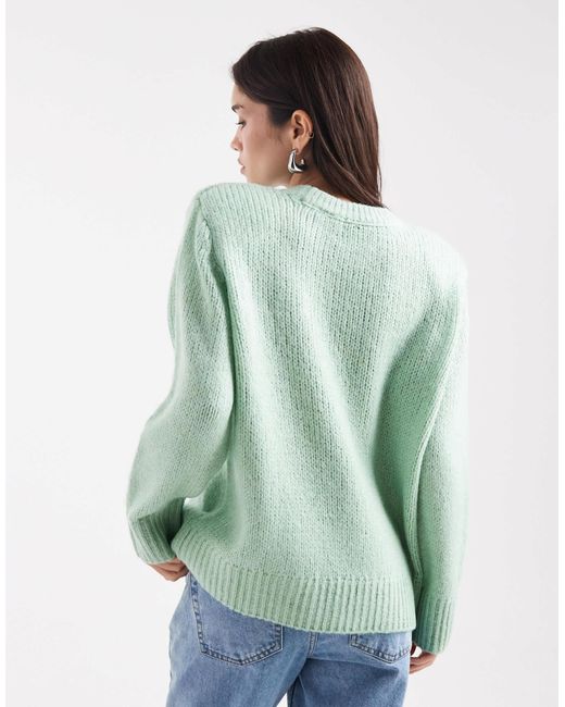 ASOS Green – oversize-strickpullover