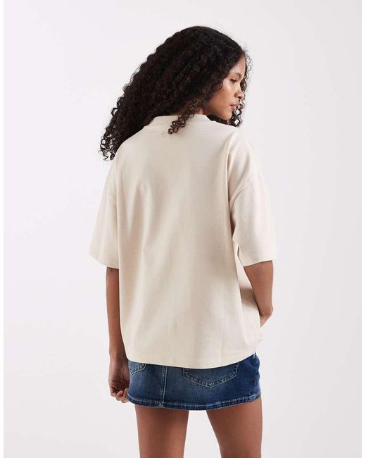 ASOS Multicolor V-neck Relaxed Tee With Montreal Sports Graphic