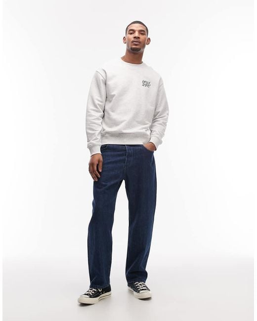 Parlez Gray Verge Sweatshirt for men