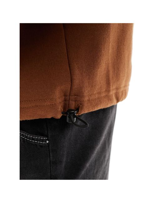 The North Face Brown Stratus Hoodie for men