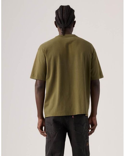 Levi's Green Workwear Graphic Tee for men