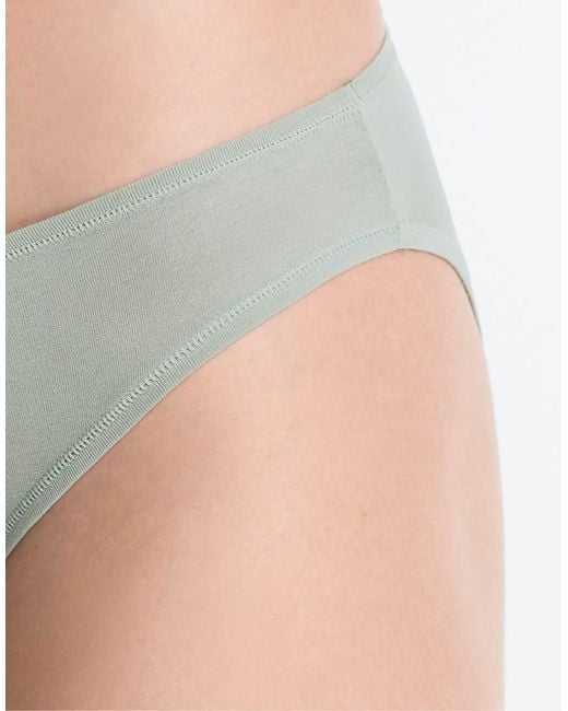 Oysho White 5 Cotton Blend Classic Briefs