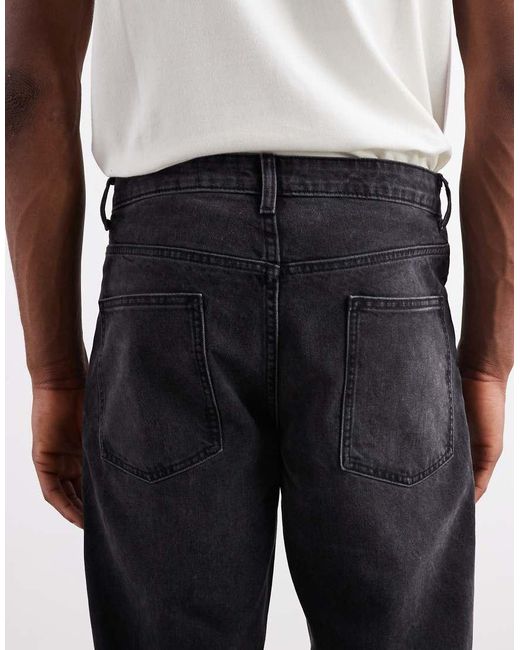 ASOS White Tapered Fit Jeans for men