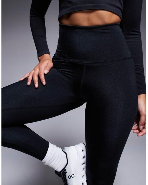 4505 Blue Hourglass Icon Active Bum Sculpt High Waist Gym legging With Inner Pocket