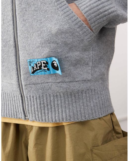 Aape By A Bathing Ape Aape by a bathing ape – kapuzenjacke in Gray für Herren