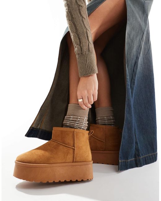 SEQWL Brown – stiefel