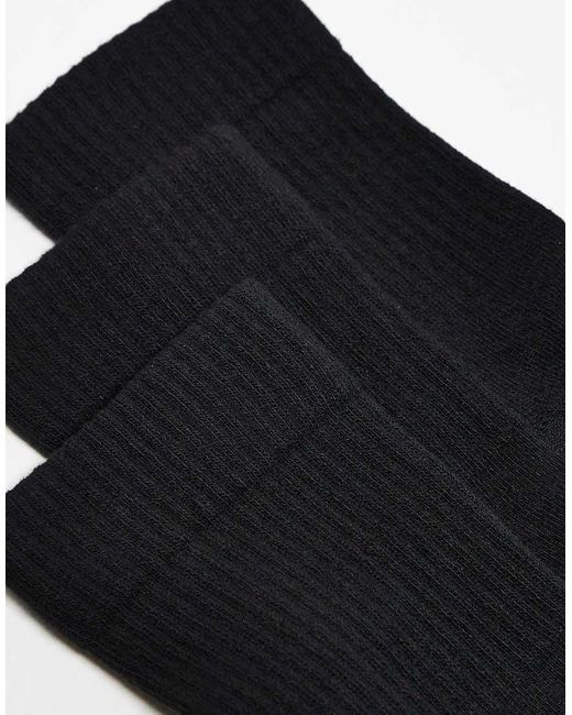 Pack De 3 Pares De Calcetines Negros Deportivos Antibacterianos De 4505 de color Black