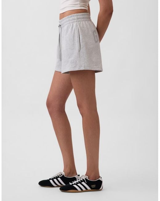 Gap White Logo jogger Shorts