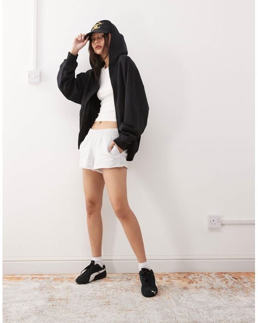 Collusion Multicolor Trackie Micro Shorts