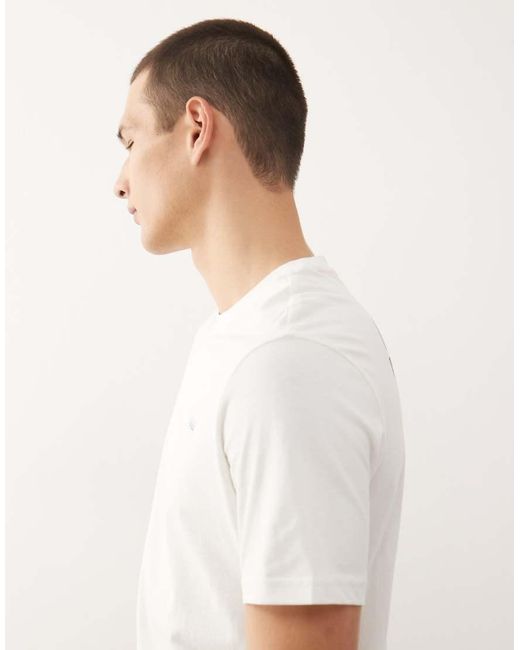 Napapijri White Guide Backprint T-shirt for men