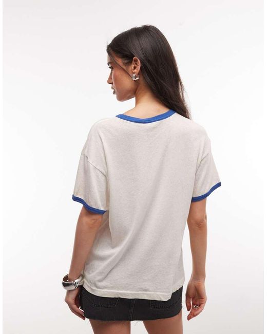 Weekday Multicolor T-shirt With Margherita Lover Graphic Print