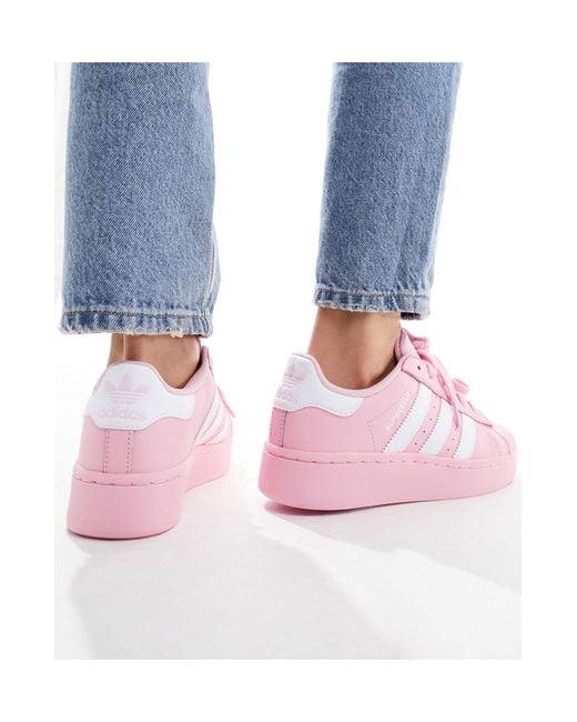 Pink adidas trainers superstar 2025