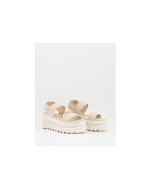 aldo white platform sandals