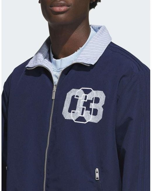 Adidas Originals Blue Firebird Coach Jacket for men
