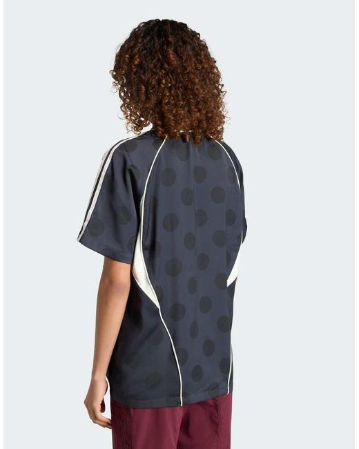 Adidas Originals Blue Street Jersey Ss