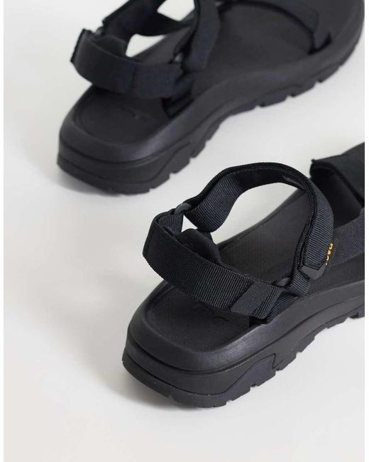 Teva Black Hurricane Xlt Sandals for men