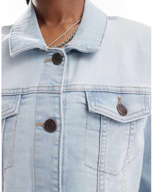 Noisy May Blue Denim Jacket