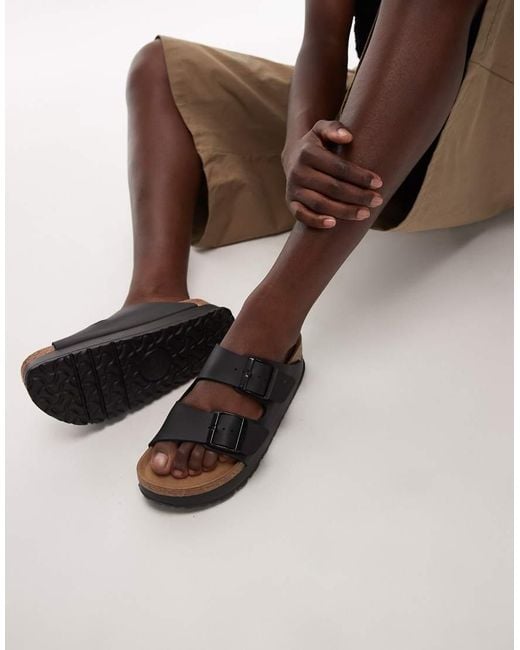 Birkenstock Brown Papillio Arizona Flex Platform Sandal