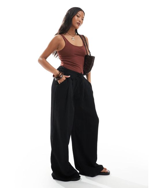 Stradivarius Black Petite – hose