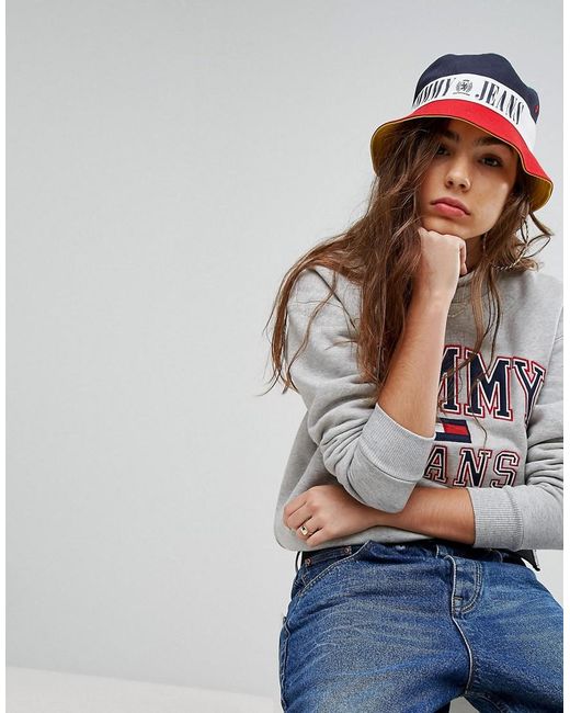 Tommy Hilfiger Tommy Jean 90s Capsule Bucket Hat | Lyst Australia