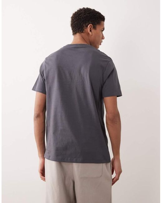 ASOS Blue Essentials Regular Fit T-shirt for men