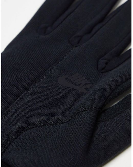 Nike Black – tech fleece 2.0 – handschuhe