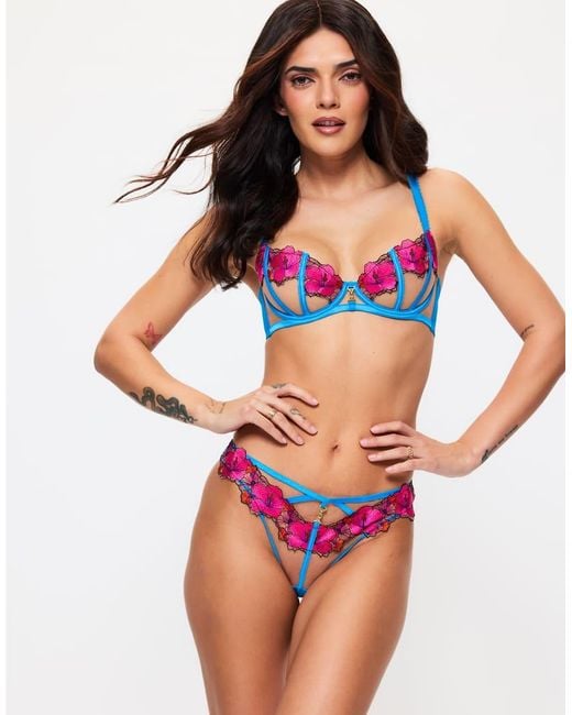 Ann Summers Red Caged Hibiscus Brazilian