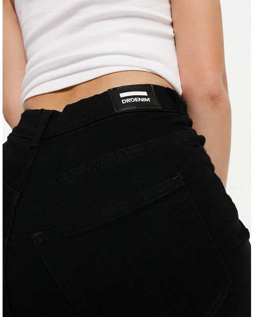 Dr. Denim White Moxy Straight Jeans