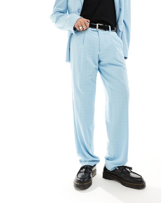Viggo – zidan – anzughose in Blue für Herren