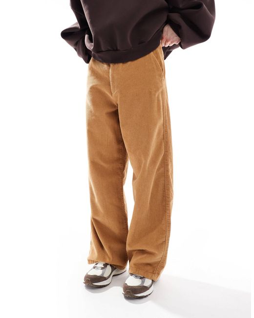 asos-super-baggy-corduroy-pants-in-black-for-men-lyst