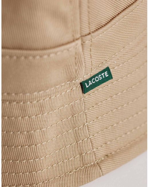 Bob - beige Lacoste pour homme en coloris Natural