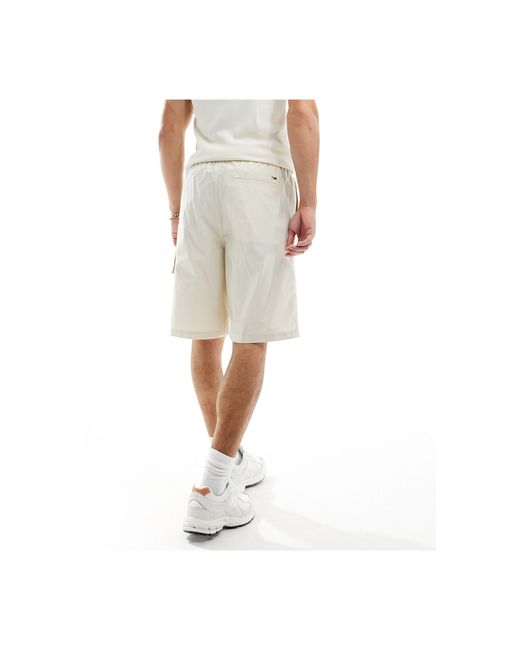 Aiden - pantaloncini multitasche bianco sporco di Tommy Hilfiger in White da Uomo