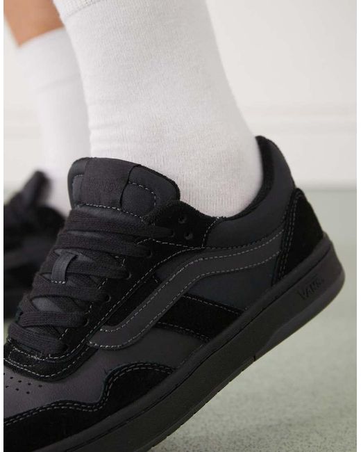 Vans Black Cruze.0 Suede Trainers