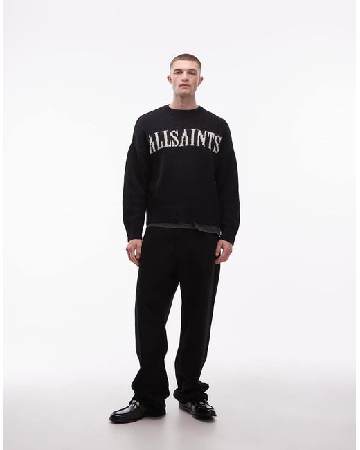 AllSaints Stokes in het Black voor heren