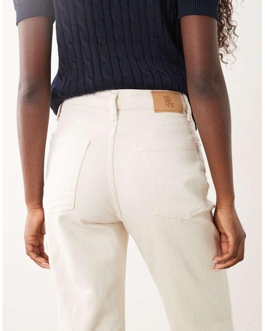 Ralph Lauren Natural Straight Loose Jeans