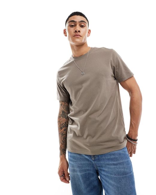 ASOS Gray T-shirt for men
