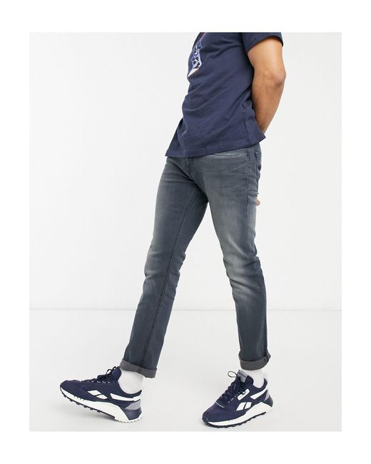 Tommy Jeans | Scanton Dark Blue Slim fit Stretch Jeans | Best Menswear  BestMenswear.com