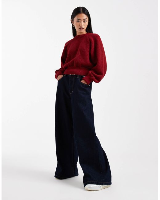 ASOS Red – flauschiger pullover