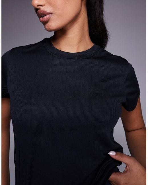 4505 Blue Quick Dry Mesh Boxy Fit Running T-shirt