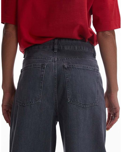 & Other Stories Blue Gio Mid Waist Relaxed Wide Leg Jeans