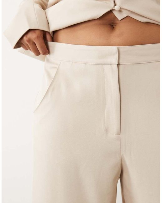ASOS Natural Curve Co-ord Tailored Trousers