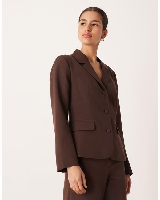 Blazer Sartoriale Caffè di Vila in Brown