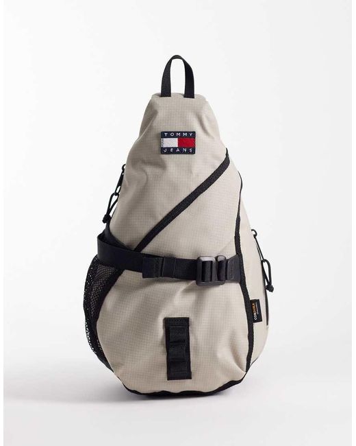 Tommy Hilfiger White Outdoor Sling Bag for men