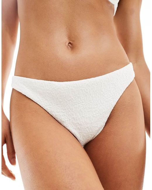 Mango White Bikini Bottom