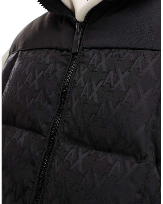 ARMANI EXCHANGE Gewatteerde Bodywarmer Met Logo in het White voor heren