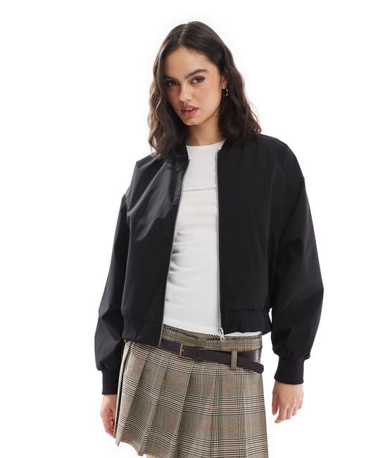 JJXX Black Bomber Jacket