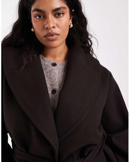 Vero Moda Black Belted Short Formal Jacket