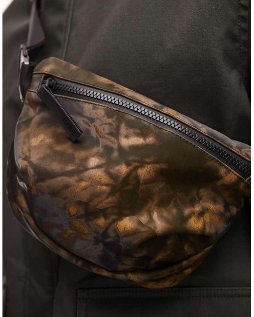 Rains Black Valera 13180 Waterproof Micro Bum Bag for men